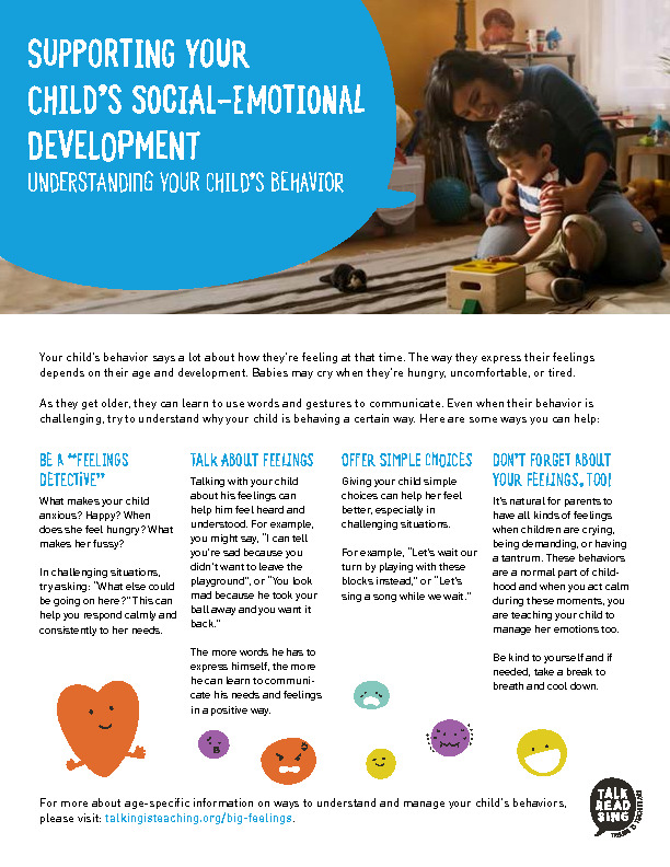 Supporting Your Child's Social-Emotional Development